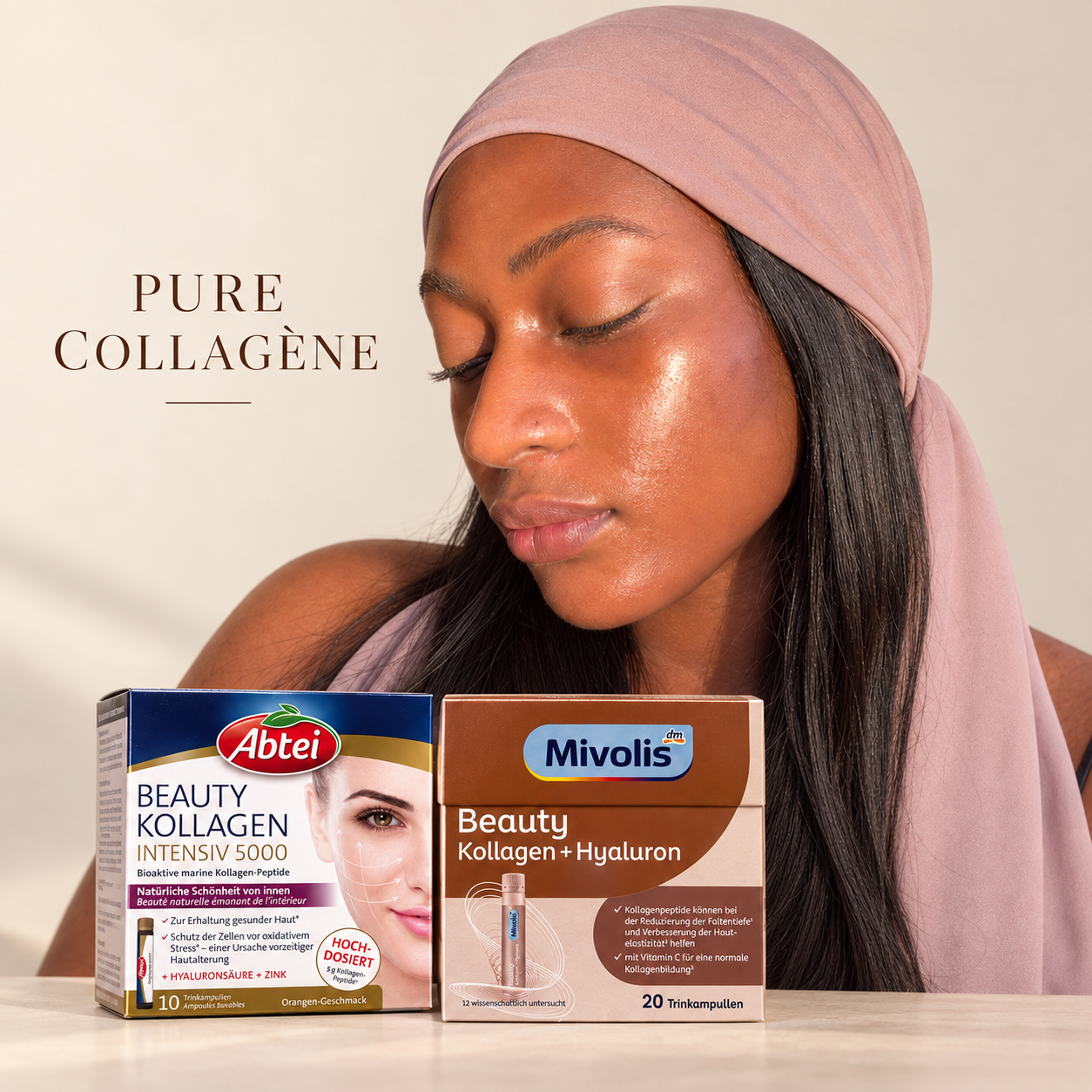 Collagène + Acide Hyaluronique – 20 ampoules