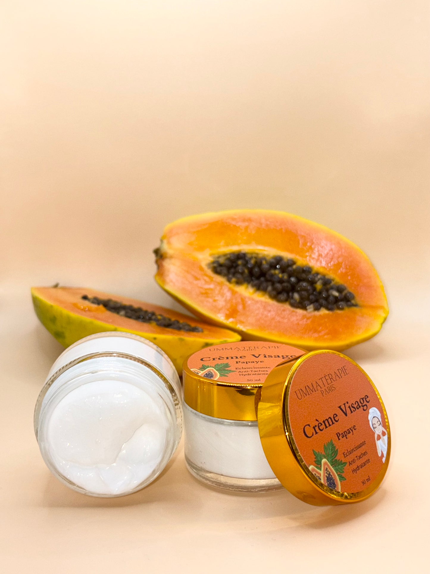 Crème visage papaye