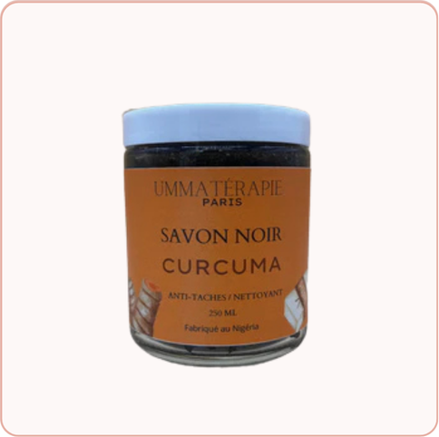 SAVON NOIR NIGÉRIAN CURCUMA - 250 ML